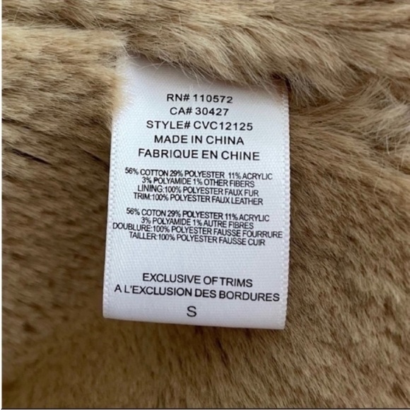 Twelfth Street by Cynthia Vincent Women's Geo Pattern Blanket Wrap Coat Small - Picture 6 of 10